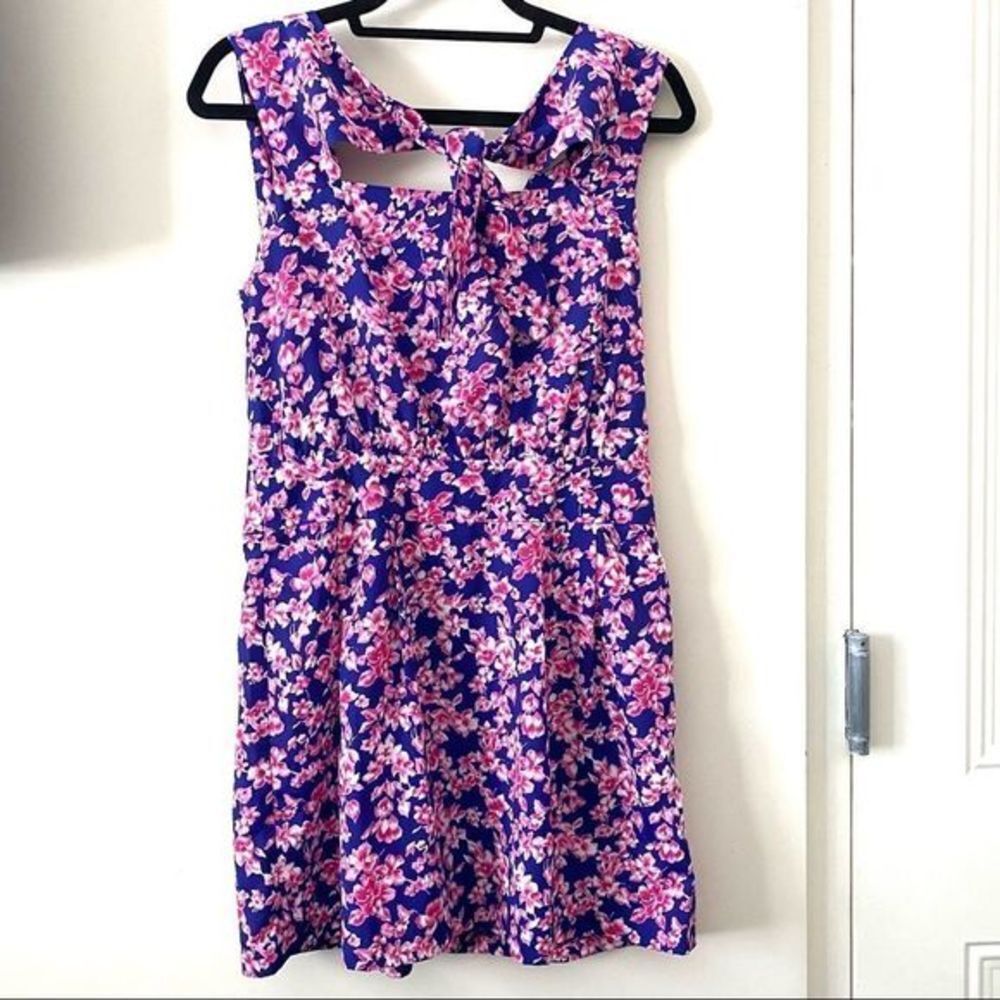 LASHES OF LONDON Floral Bow Dress US 10